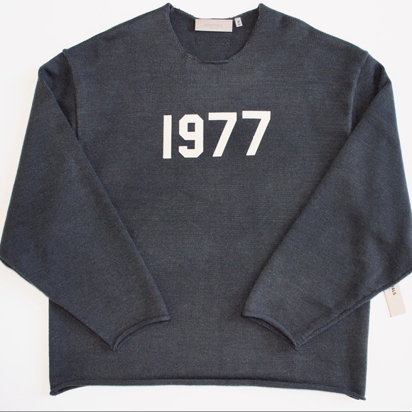 FEAR OF GOD ESSENTIALS Raw Edge Iron Knit Sweater - Picture 2 of 4